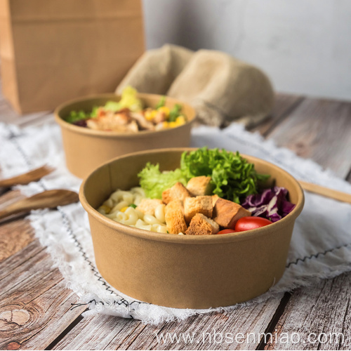 Microwave kraft paper food box